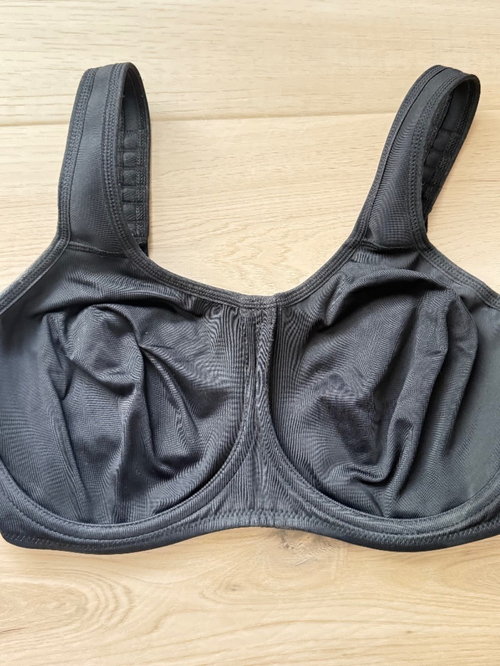 Set of 2 - Wacoal Sport High-Impact Underwire Bra Black Women's Size 34DDD